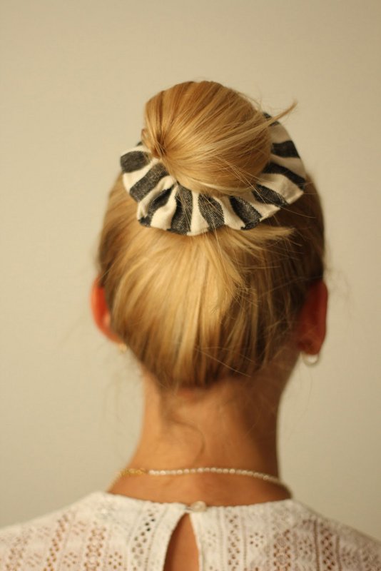 Håndlavet Scrunchie Ole | Sort
