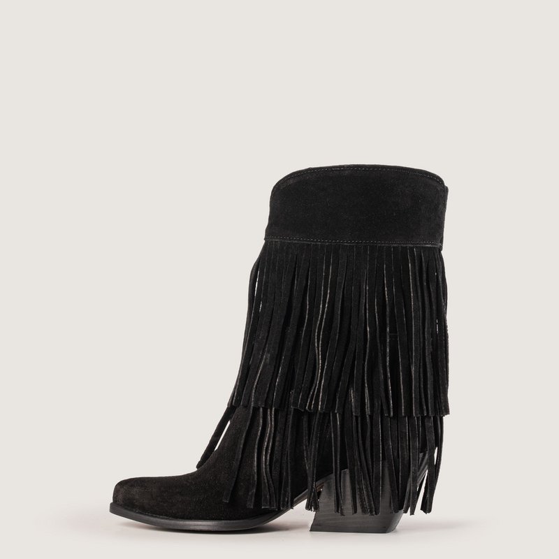 Bottes texanes noires Nevada