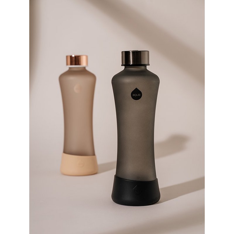 EQUA Squeeze Matte Glass Water Bottle