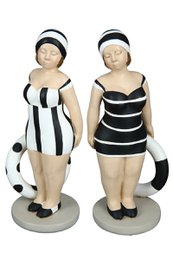 Poly figuur "Becky" zwart/wit VE 4 so