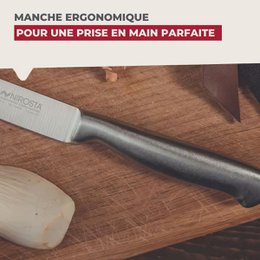 Santoku kitchen knife 18 cm blade Nirosta Star
