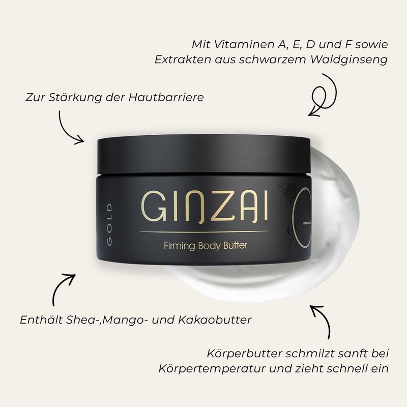 Firming body butter with ginseng