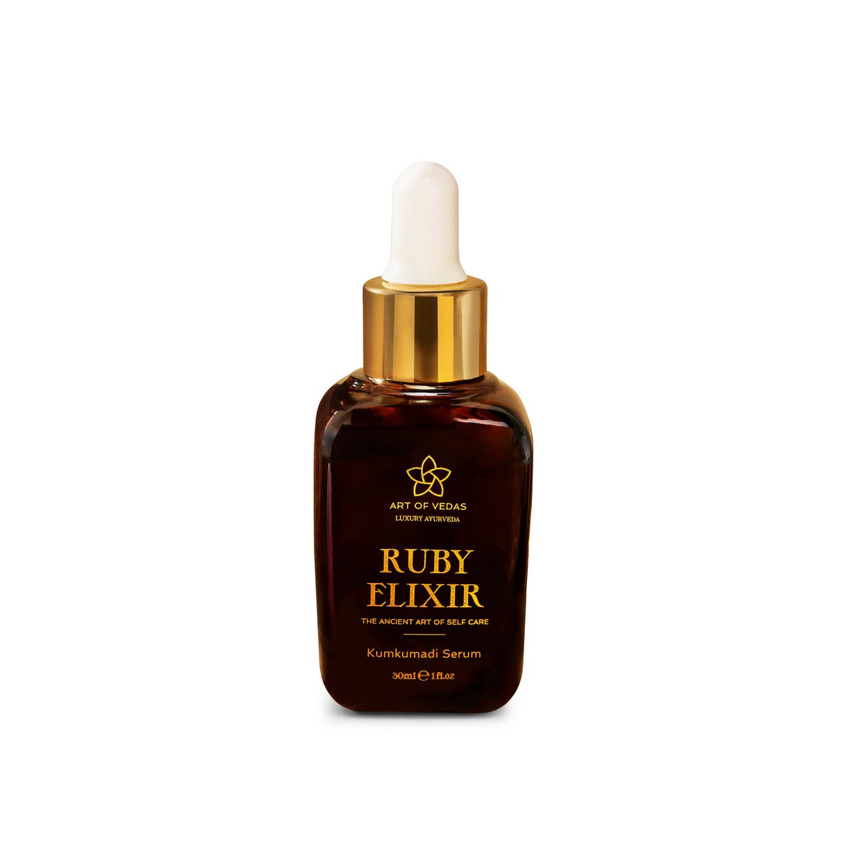 Ruby Elixir Kumkumadi Serum - 30 ml | Ayurvedisch verhelderen en verjongingsserum voor een stralende huid