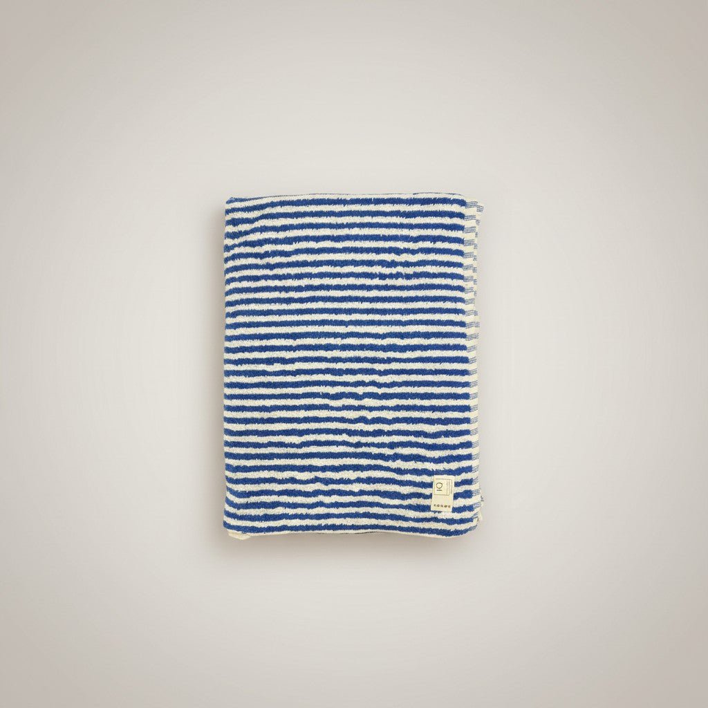 Badehåndklæde | Tyskland | Blå striber | 170x85 cm