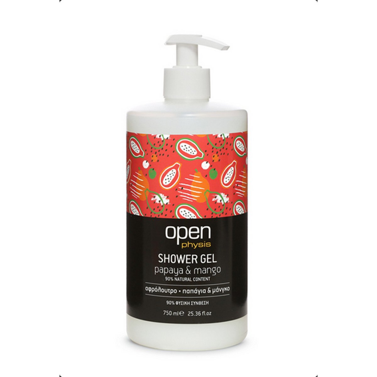 Duschgel Papaya & Mango Open Natural Cosmetics
