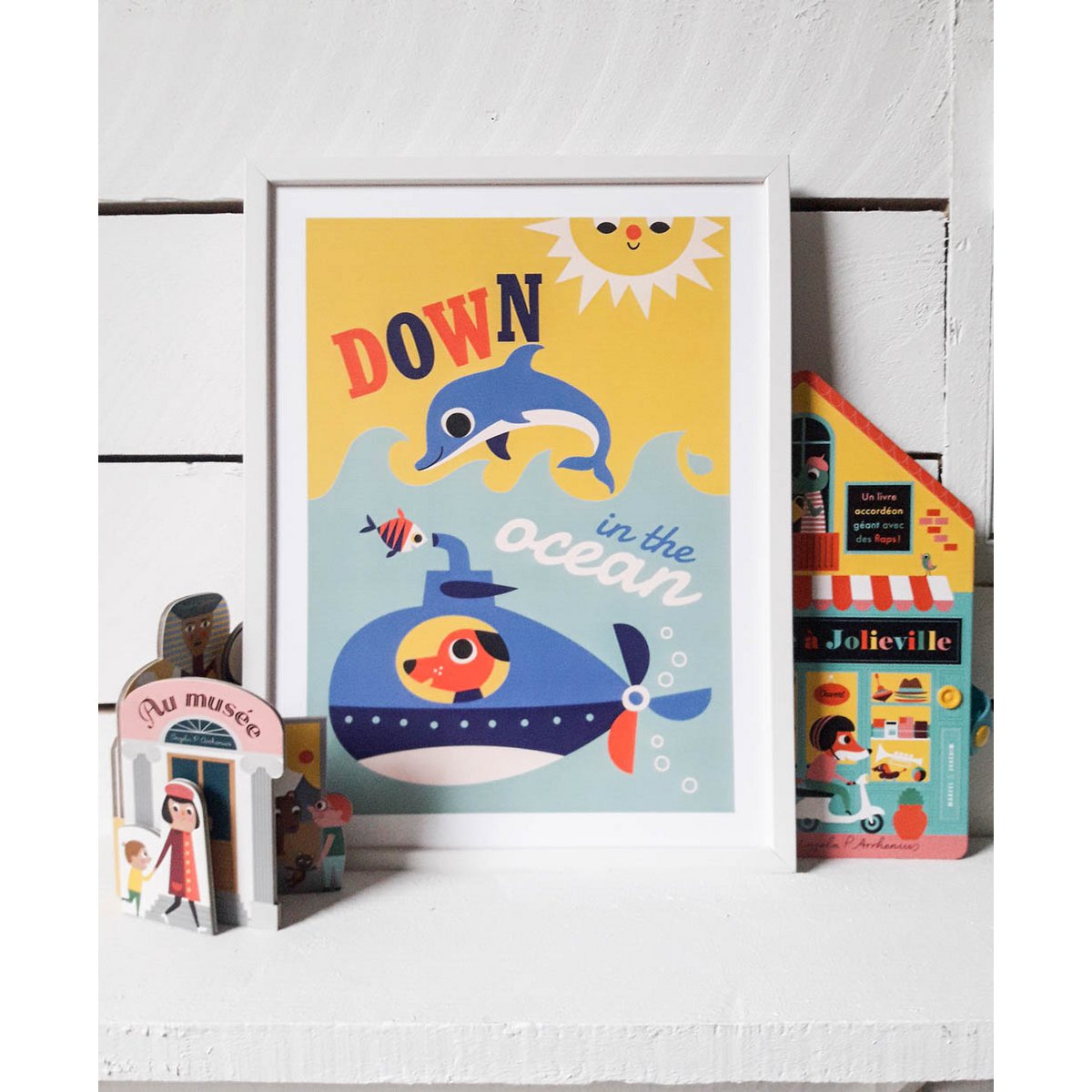 Poster - Unten im Ozean