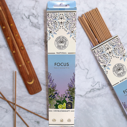  Natural incense sticks made with essential oils, no charcoal, and long-lasting fragrance.