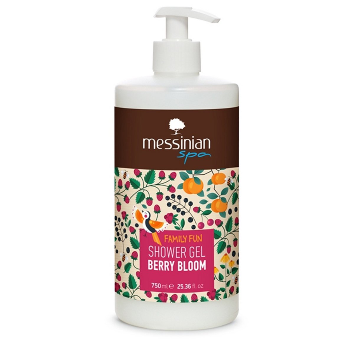 Berry Bloom Family Duschgel Messinian Spa