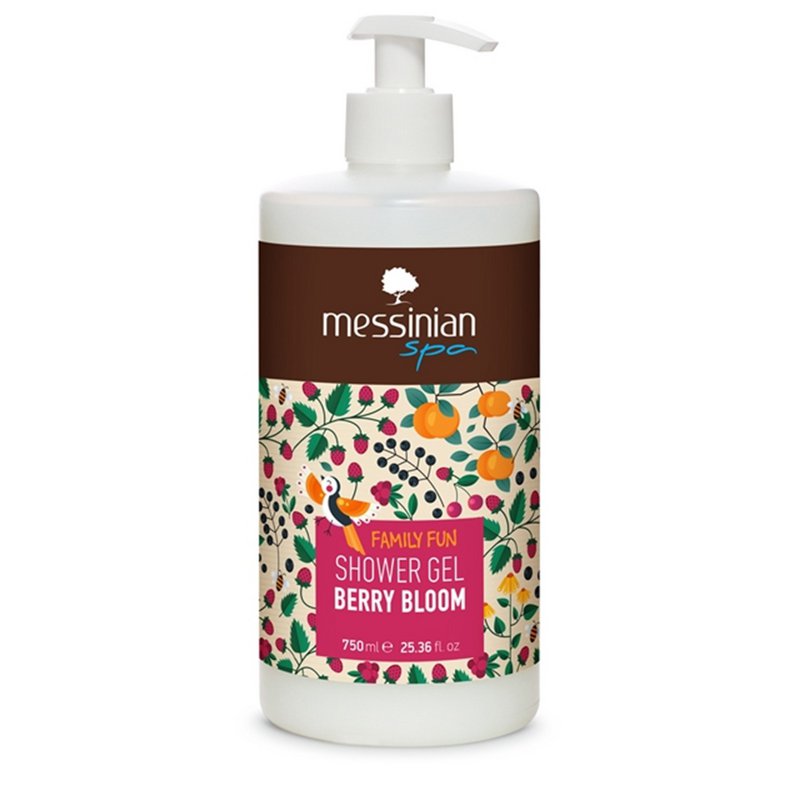 Berry Bloom Family Duschgel Messinian Spa