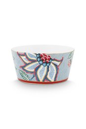 Giftset Bowls Oriental Flower Festival Blue 12cm