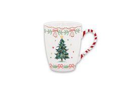 Kubek porcelanowy Wakacje drzewo 330 ml Isabelle Rose