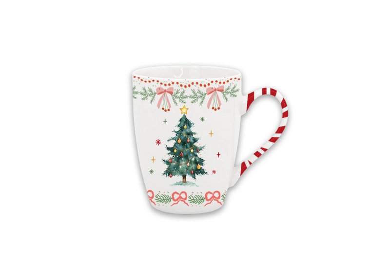 Taza de porcelana Árbol navideño 330 ml Isabelle Rose