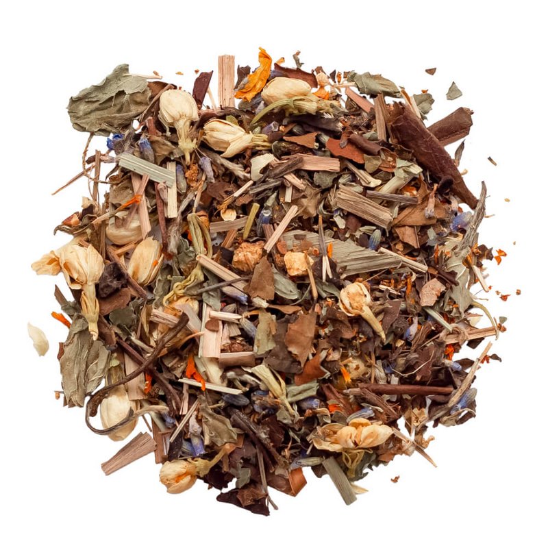 Mezcla relajante de té Teami