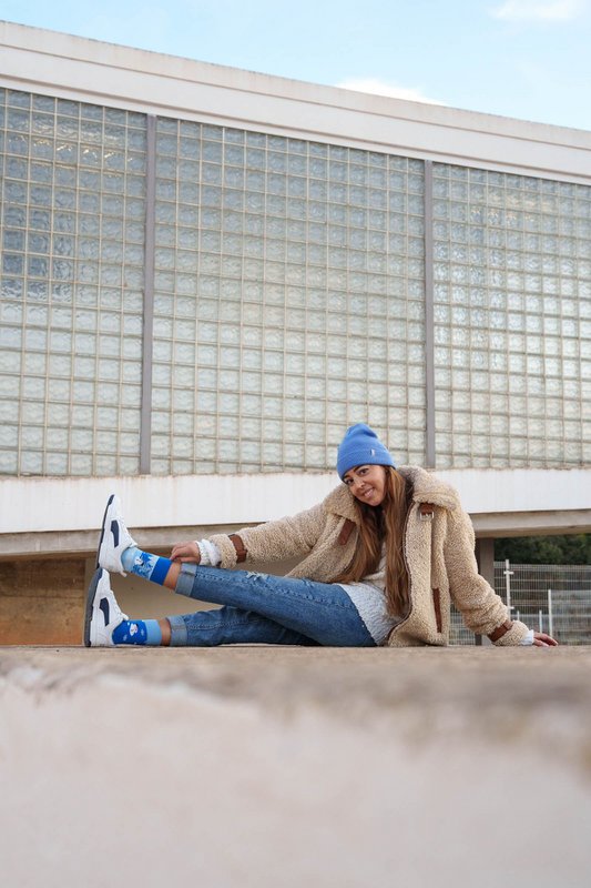 Calcetines de muñeco de nieve | Calcetines de invierno: calcetines casuales que no coinciden