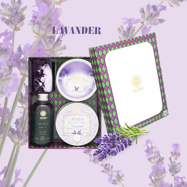 Gift Set LAVENDER (4 items)