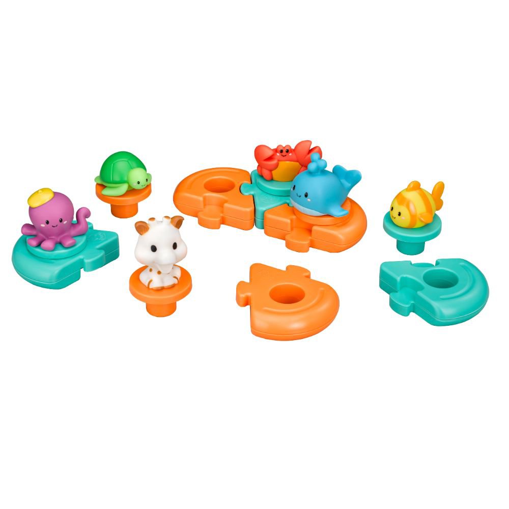 Puzzle do kąpieli żyrafy Sophie