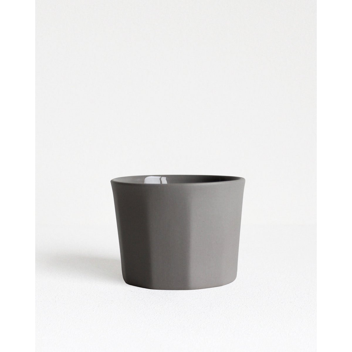 Tazza da cappuccino segmentata | grigio chiaro