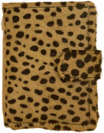 Miniwallet Passenholder DierPrint Mattzwart