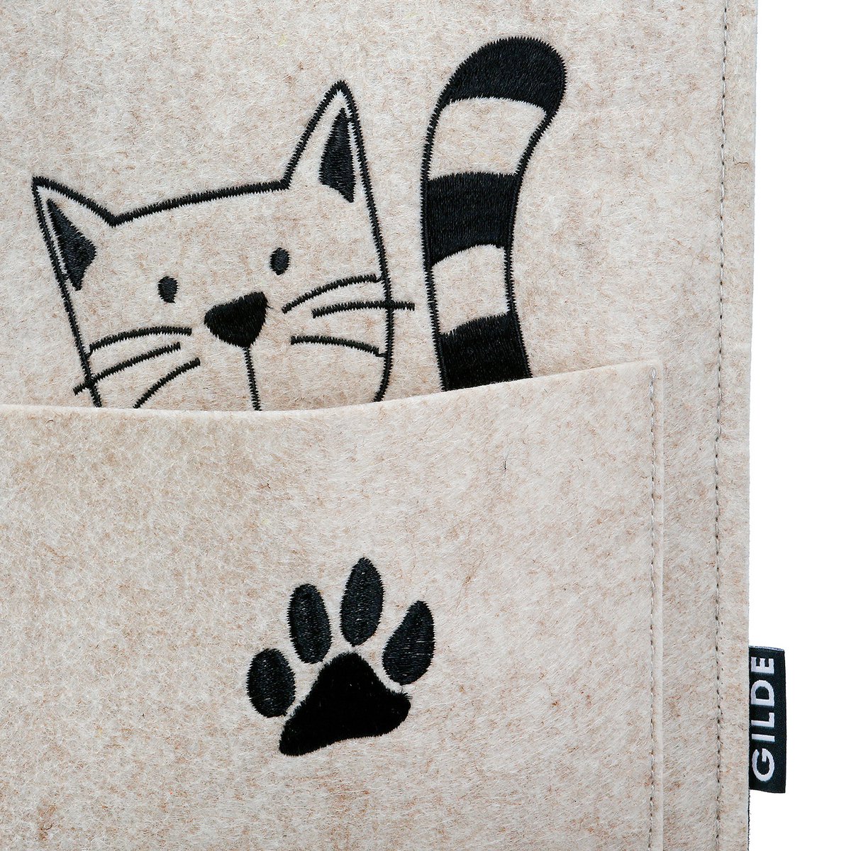 Geschenktasche Katzenbande 2fach sort., H.30 cm