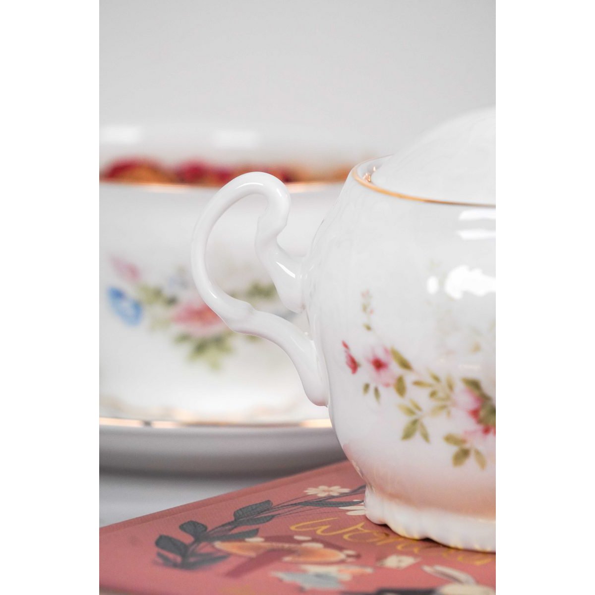 Sugar pot English garden 300 ml Isabelle Rose
