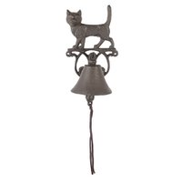 Old-fashioned Doorbell 14x14x24 cm Brown Metal