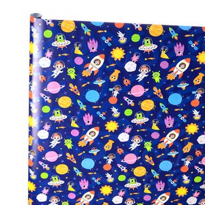 Space Cadet 3 m Geschenkpapierrolle