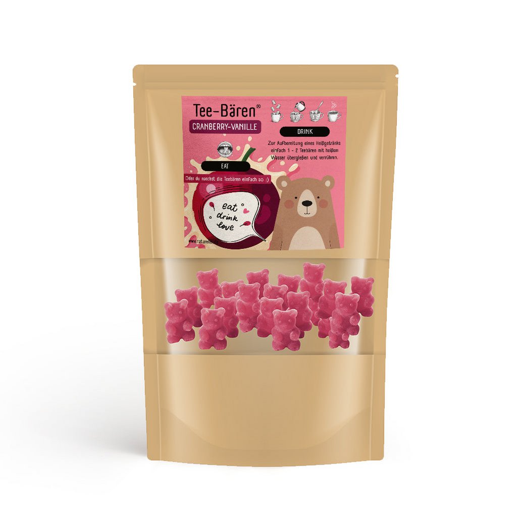 Tee-Bears® Canneberge-Vanille