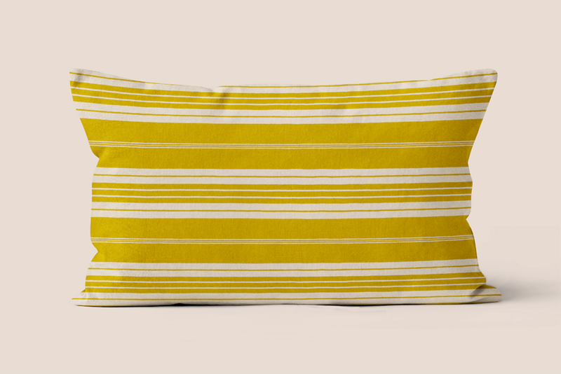 Striped cushion - Léonie