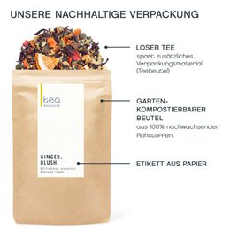 Ingefær rød, frugtte organisk, 125 g