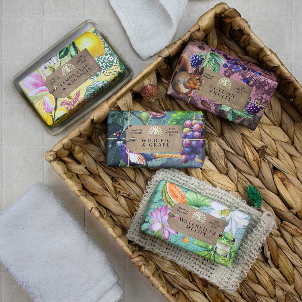 SAVON ANGLAIS Savon C° 190g - Feuille de Citron & Magnolia