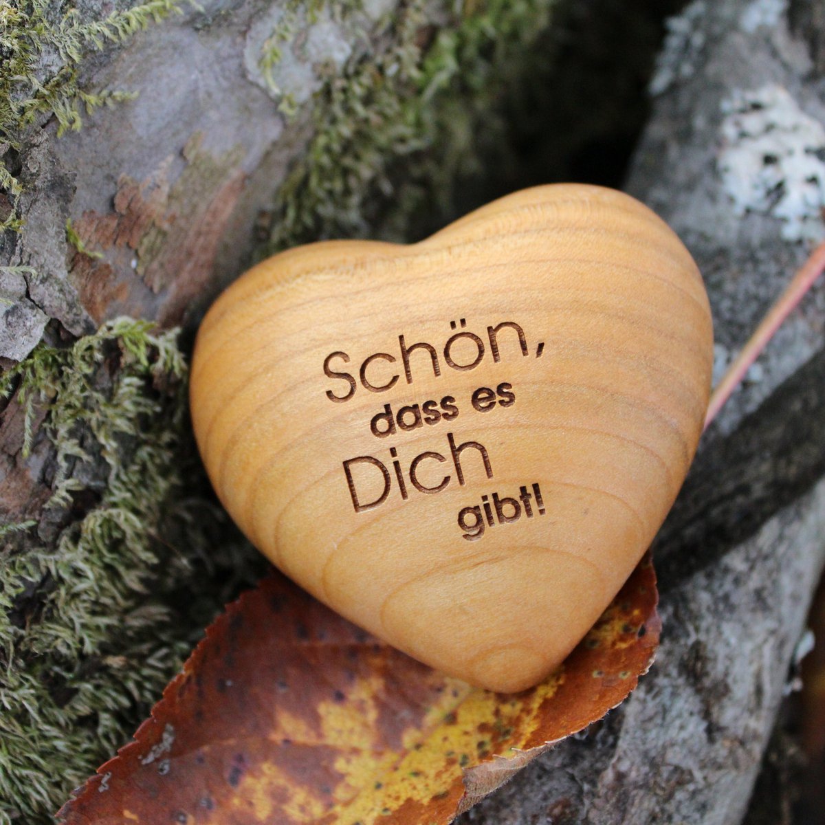 Grazie cuore di legno Bello che tu esisti!