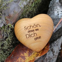 Thankgoods houten hart Leuk dat je bestaat!