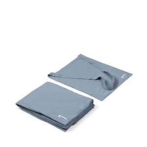 Duvet with bag Faded blue