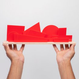Shapes of Suprematism | Red