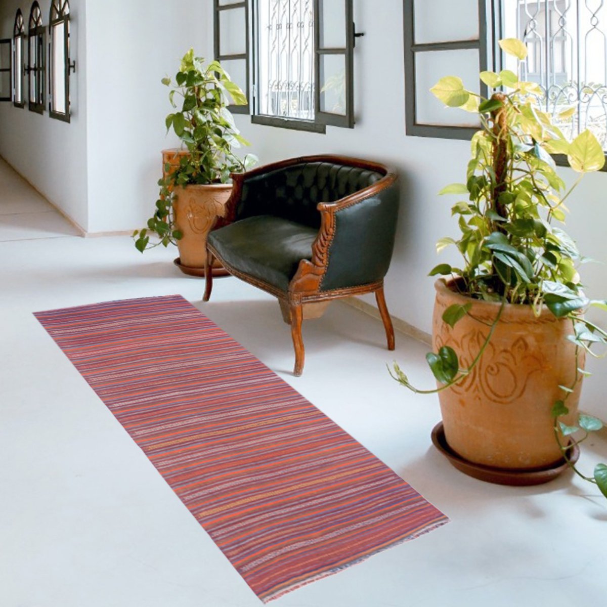Baluchi Koperroest Vintage Runner