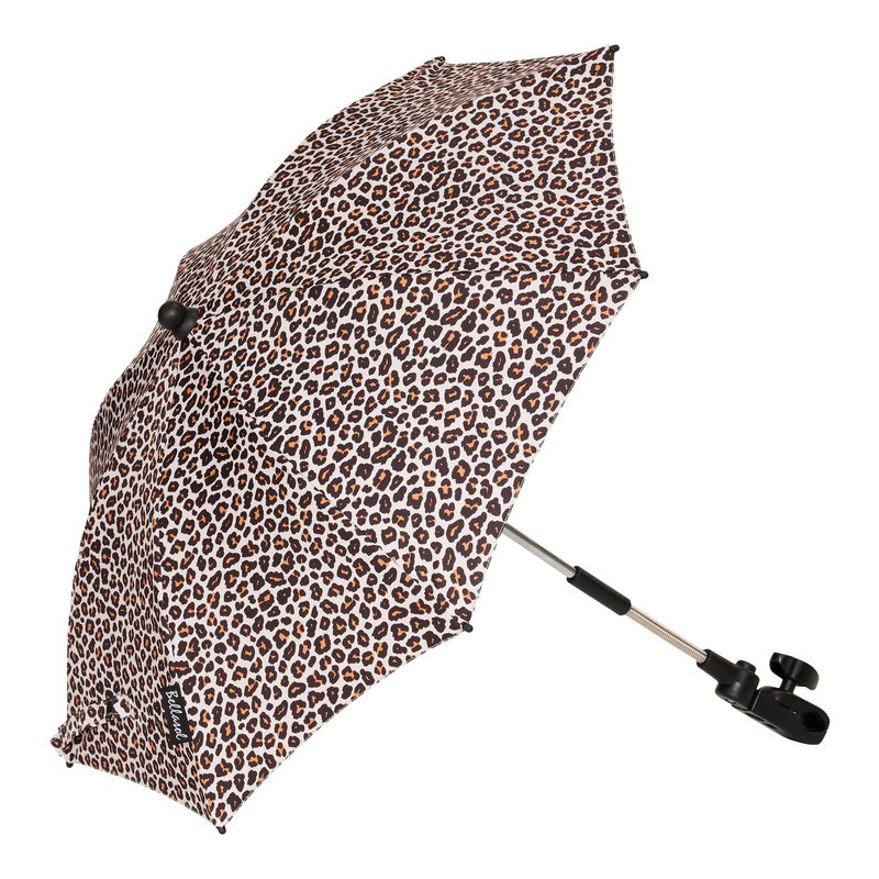 Bellasol - Leopard - Parasol barnevogn/buggy universal - Speciel UV-bestandig belægning - 1 års garanti