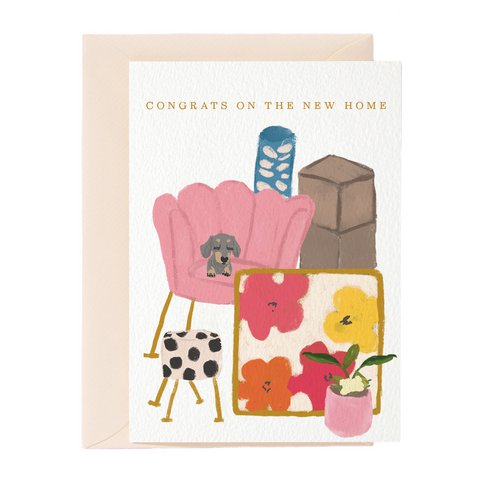 Congrats On The New Home Greeting Card