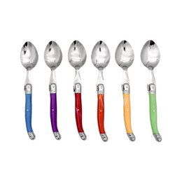 Ménagère Laguiole Héritage- Manche Coloré – 24 pièces