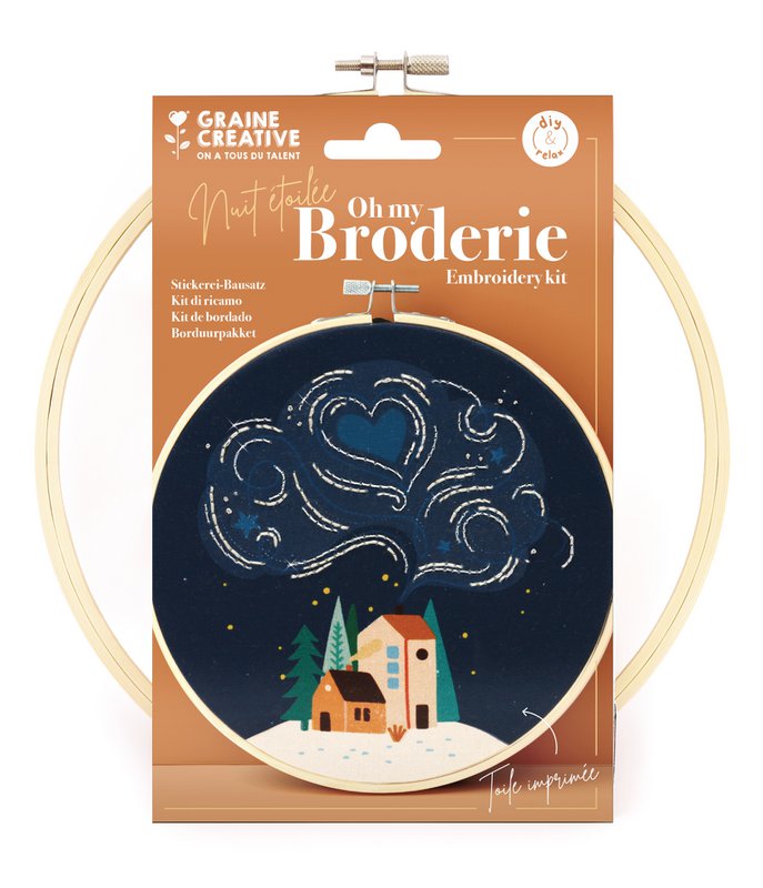 BORDUURSET NACHT Ø20CM
