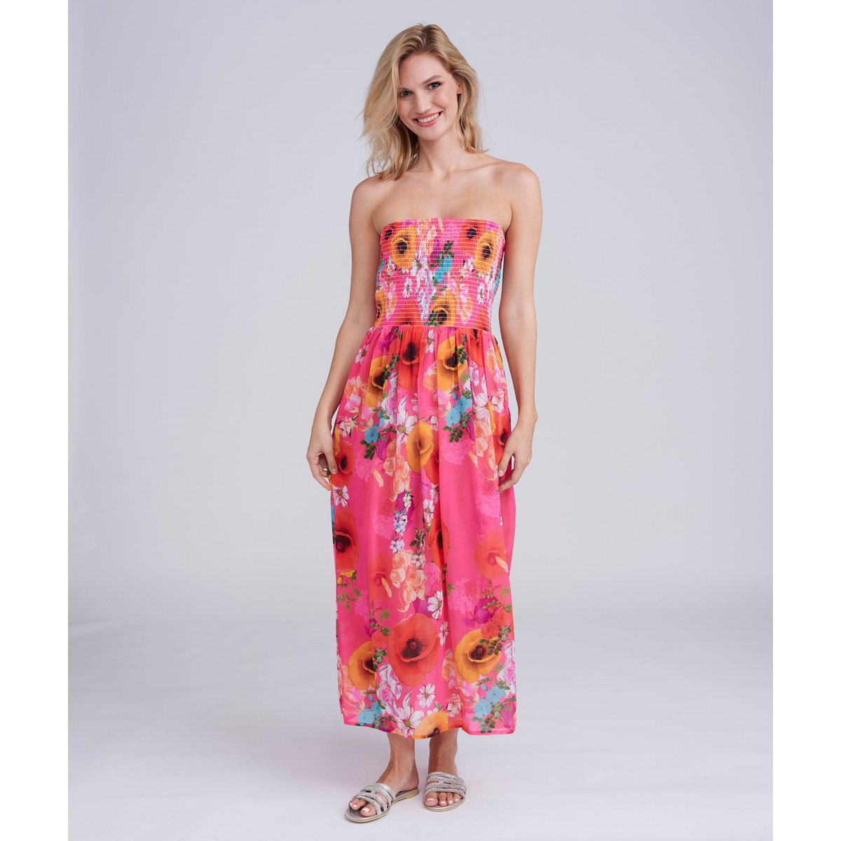 Copacabana - Robe de plage longue sans bretelles