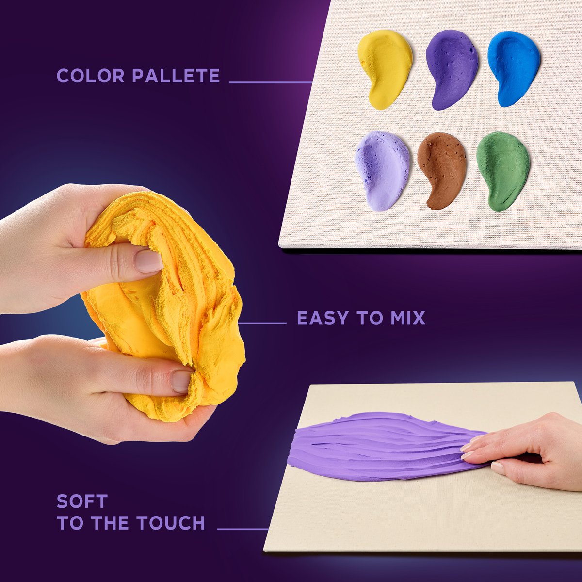 Okto Sensory Art 3D Painting - Windows - Lavender Afternoon