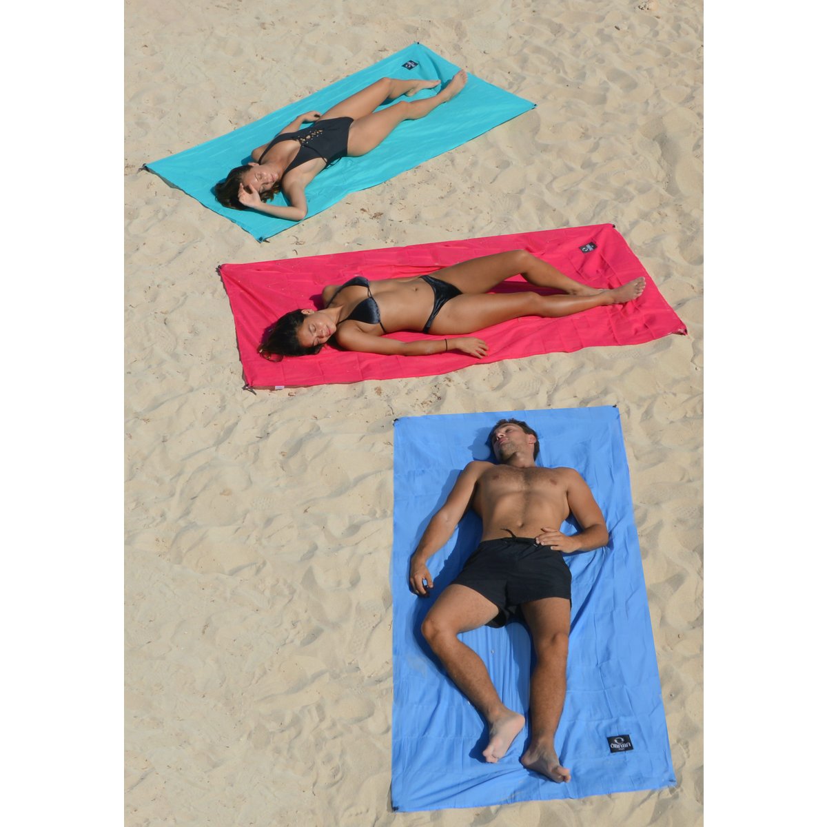 STRANDHANDDOEK - SOLO SANTORIN - GRIJS