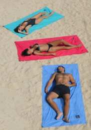 BEACH TOWEL - SOLO SANTORIN - GRAY