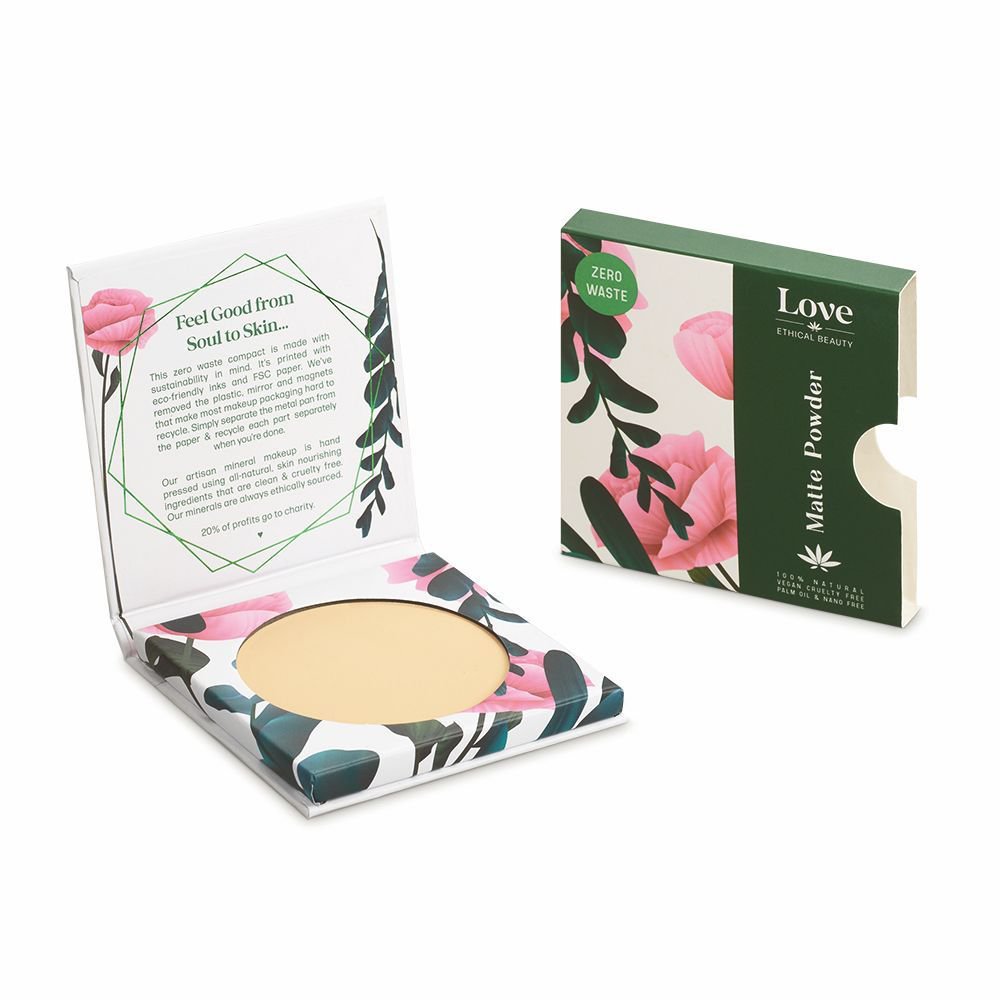 Love Ethical Beauty - Polvo de acabado mate - Zero Waste