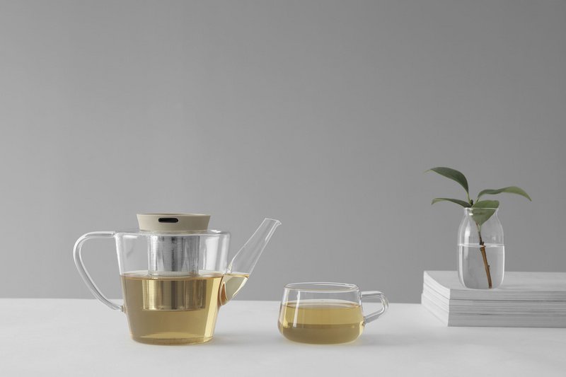VIVA - Taule de verre de perfusion avec filtre 1 litre - transparent