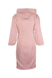 Bathrobe Deluxe Hooded Velours, 450 gr/m², Salmon Pink L/XL