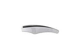 Wide herringbone tweezers made of stainless steel