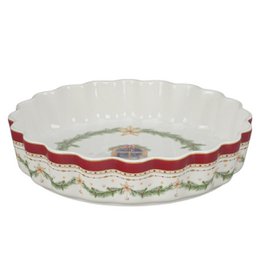 Porcelain baking dish Happy Holidays 24,5x5,5 cm