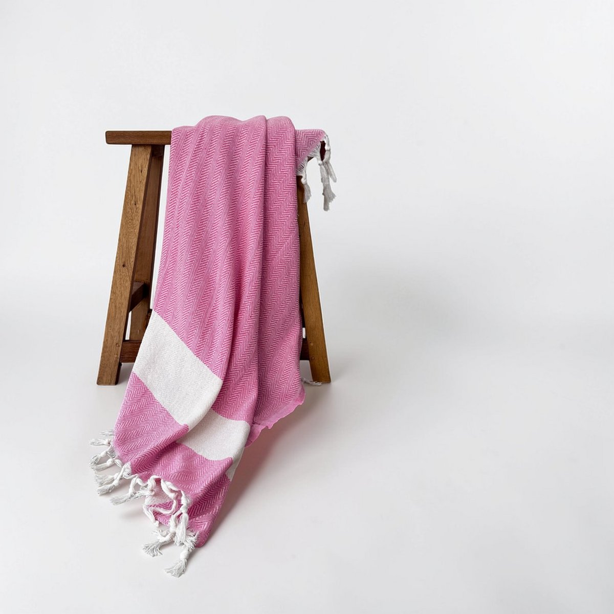 LEY! Plaid herringbone - pink