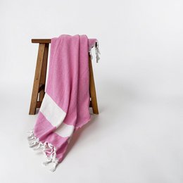 LEY! Plaid herringbone - pink